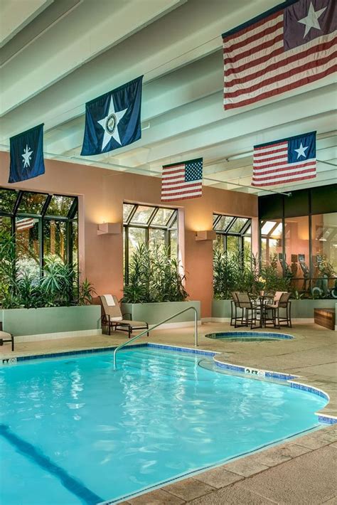 Fitness Center and Pool at Houston Marriott Westchase