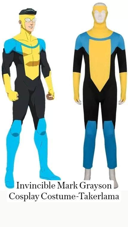 Invincible Mark Grayson Cosplay Costume-Takerlama | Pinterest