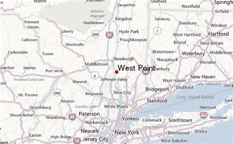 West Point Area Map