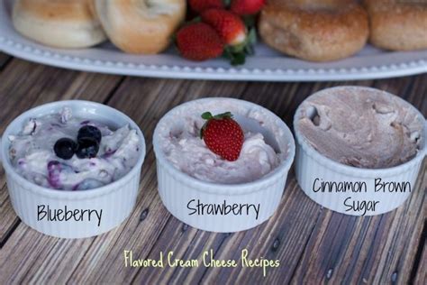 How to Make EASY Flavored Cream Cheese (3 Cream Cheese Recipes)