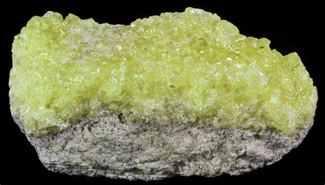 3.6" Sulfur Crystals on Matrix - Bolivia (#51581) For Sale - FossilEra.com