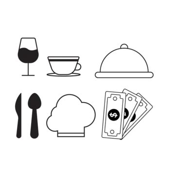 Restaurant Logo Icon Vector, Food, Icon, Restaurant PNG and Vector with Transparent Background ...