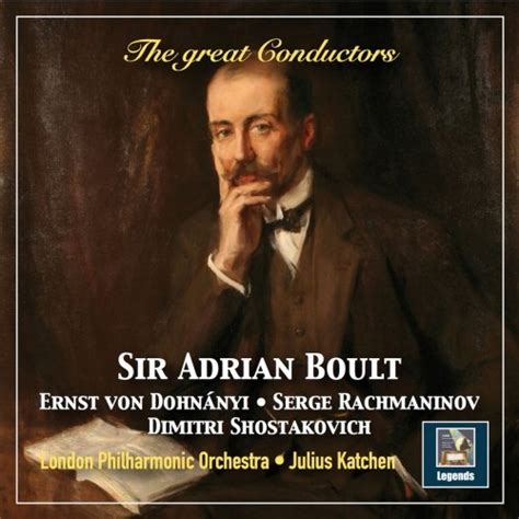 London Symphony Orchestra - The Great Conductors: Sir Adrian Boult ...