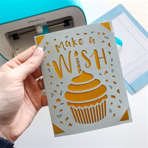 Last-Minute Birthday Card With Cricut Joy - Organized-ish by Lela Burris