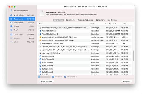 4 Ways to Find and Delete Large Files on Your Mac - Dr.Buho