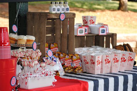 Baseball Party Concessions! - B. Lovely Events