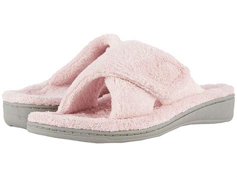 VIONIC Relax (Pink) Women’s Slippers - Slippers.com - Shop Comfy