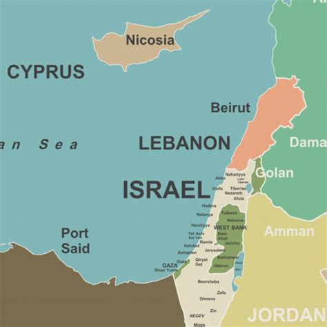 political israel neighbouring nations s