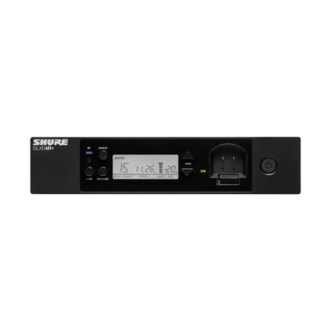 GLXD4R+ - Digital Wireless Dual Band Half-Rack Receiver - Shure USA