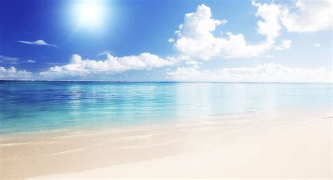 White Sand Beach Wallpaper - WallpaperSafari