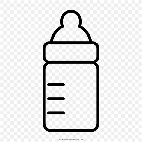Baby Bottles Drawing Coloring Book Infant, PNG, 1000x1000px, Baby Bottles, Area, Black And White ...