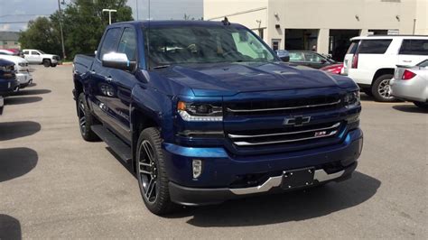 Blue Chevy Silverado 1500