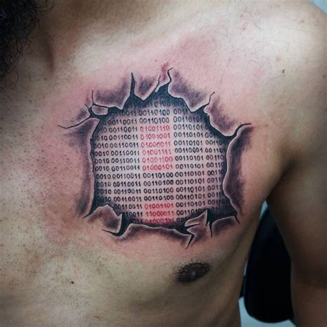 Binary Tattoo | Tatuagem, Tatuagens, Tatoo