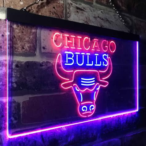 Chicago Bulls Logo Neon-like LED Sign | Pro LED Sign