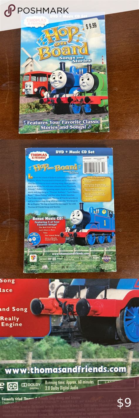 Thomas The Train Hop On Board Sing Along Stories DVD | Thomas and his friends, Thomas and ...