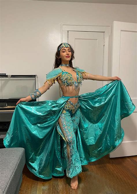 Princess Jasmine Fairy costume of Pokrovskа Atelier. | Belly dance outfit, Belly dancer outfits ...