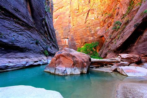 The Narrows, Zion National Park [3456 x 2304] [OC] : EarthPorn