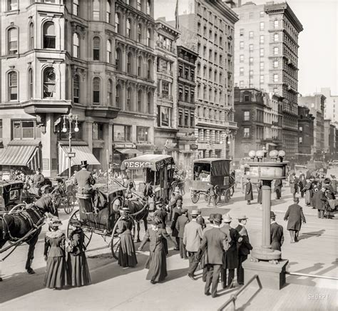 Shorpy Historical Picture Archive :: Along Fifth: 1908 high-resolution ...