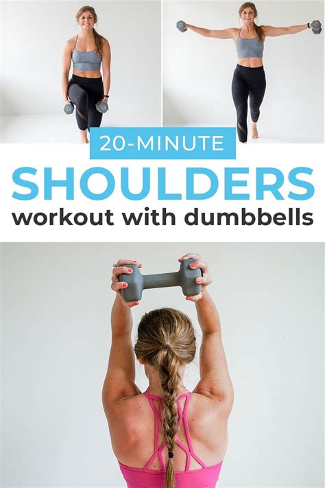 7 Dumbbell Shoulder Exercises For Women | Nourish Move Love