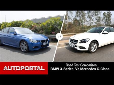 BMW 3 Series VS Mercedes-Benz C Class Comparison Review- Auto Portal - YouTube