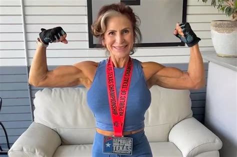 8 Days Before Her Bodybuilding Competition, 71-Year-Old Bodybuilder Pens Inspiring Note on How ...