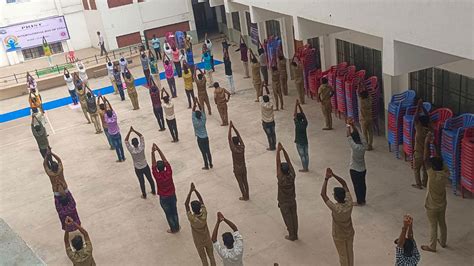 Prist University Celebrates Yoga Day 2022 | Prist Deemed to be University