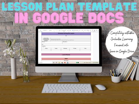 Editable Google Doc Lesson Plan Template Editable Lesson Plans Google Doc Lesson Plans Lesson ...