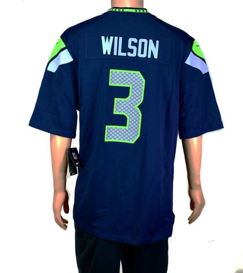 Nike Russell Wilson Seattle Seahawks Super Bowl Patch Jersey | Doctor ...