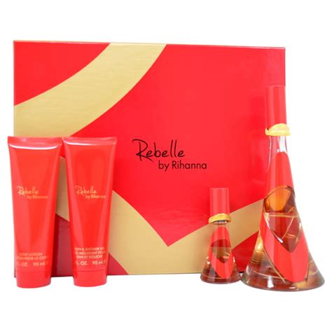 Rihanna Rebelle Perfume Gift Set for Women, 4 Pieces - Walmart.com