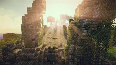 Green Hole | Epic Unique Nature Creative Project 400x400 Minecraft Map