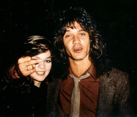 Valerie Bertinelli and Eddie Van Halen - 1980s | Fuck Yeah 1980's