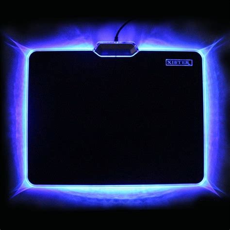 Xibter Brand Light Mouse Pad Gaming Mat Rubber PVC Material LED ...