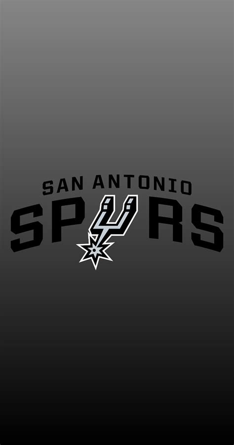 Black San Antonio Spurs Logo