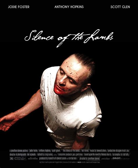 Alternate Silence of the Lambs Movie Poster on Behance
