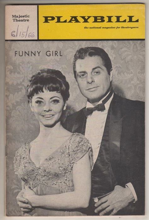 Mimi Hines "Funny Girl" Playbill 1966 Johnny Desmond | #1907380953