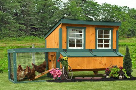 Portable Chicken Coops and Runs For Sale From Sheds Unlimited