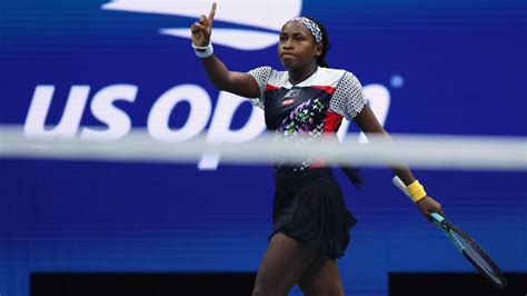 Coco Gauff advances to first US Open quarterfinal with straight-sets ...