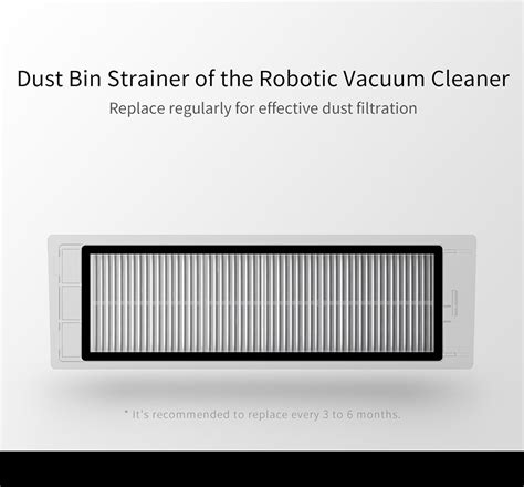 2PCS Original Xiaomi Robotic Vacuum Cleaner Filter