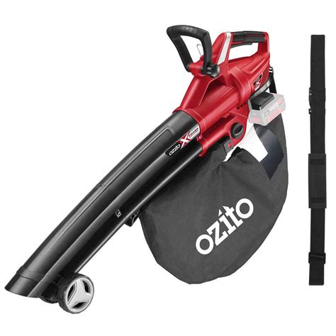 Ozito PXCBLVS 36v Cordless Brushless Garden Vacuum and Leaf Blower (Uses 2 x 18v) | Leaf Blowers ...