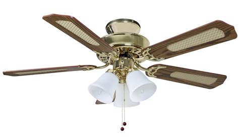 Fantasia Belaire Combi 42" Ceiling Fan Light Kit Polished Brass 114192