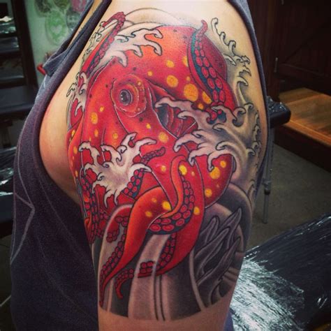 Done!! | Octopus tattoo, Tattoos
