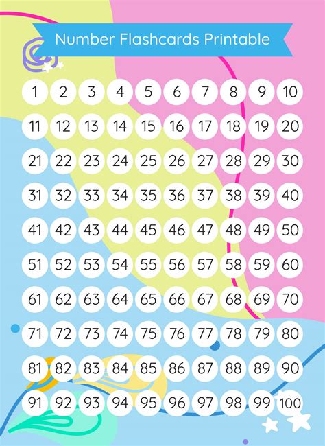 Printable Number Cards To 1000
