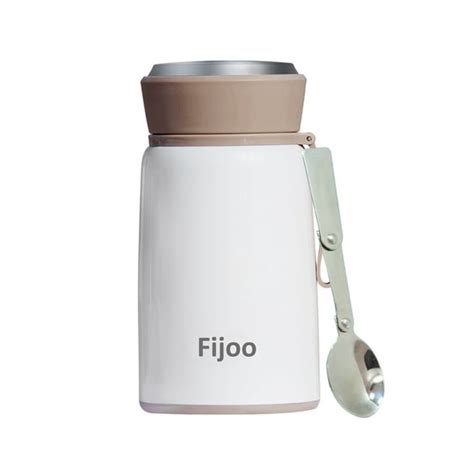 Best Stainless Steel Thermos Food Jar with Folding Spoon - Triple Wall ...