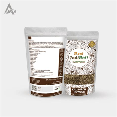 KALI MIRCH POWDER – BLACK PEPPER POWDER – PIPER NIGRUM POWDER - DesiJadiButi.com