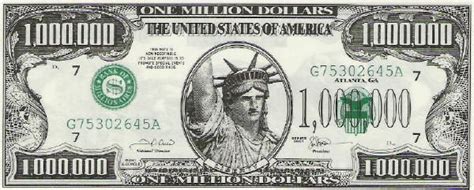 $1,000,000 - Promotional One Million Dollar Bill