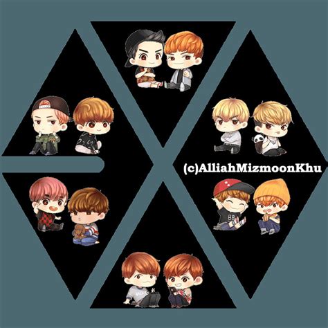 EXO MAMA ERA LOGO (+CHIBI), BTS Chibi HD phone wallpaper | Pxfuel