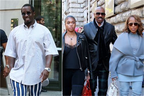 Meet The Parents: Diddy And Lori Dine With Steve And Marjorie Harvey