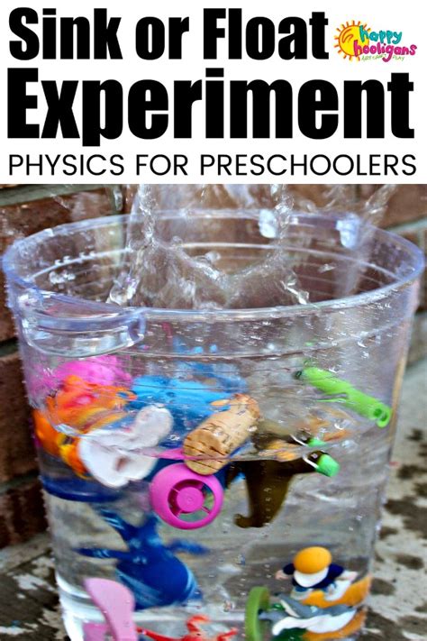 Sink or Float Experiment for Preschoolers | Science experiments for ...