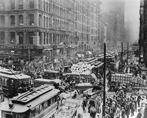 Historic Chicago - Traffic Jam on Randolph Street in 1909 | Chicago ...