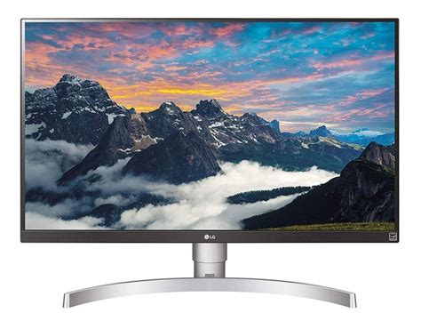 LG 27UK650-W 27 Inch 4K Ultra HD HDR10 IPS LED Monitor PC Computer ...